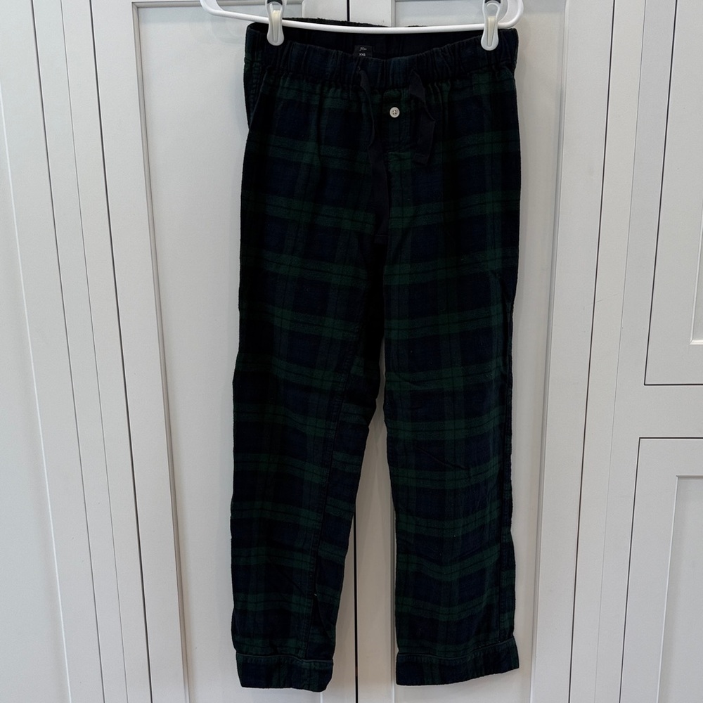 J. Crew Women’s Black Watch Flannel Plaid PJ Pants